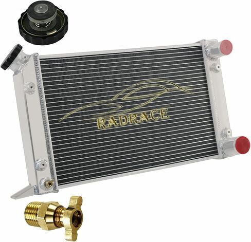 مشعاع ألومنيوم 3 صفوف لسيارة VW Scirocco/Pro Stock Style 80104N Drag Racing يستخدم المشعات فقط in Kuwait