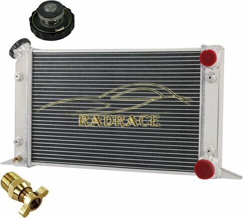 مشعاع ألومنيوم 3 صفوف لسيارة VW Scirocco/Pro Stock Style 80104N Drag Racing يستخدم المشعات فقط in Kuwait