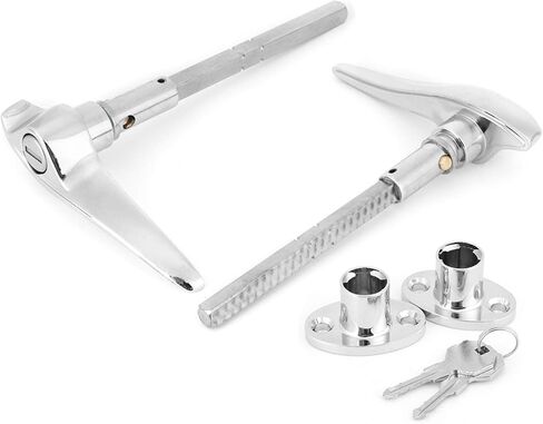 Acouto Locking for Door Handle 1932 for Window Garnish-Stainless Steel Car Outside Locking Door Handles Fit for 3 Window Coupe 1932-1934 in Kuwait