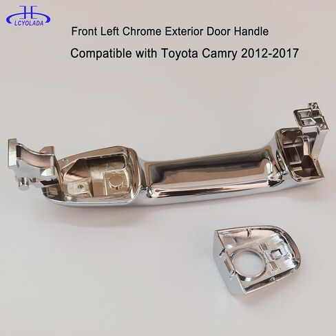 Chrome Exterior Door Handle for Toyota Camry 2012 2013 2014 2015 2016 2017, for Front Left Driver Side Door in Saudi Arabia