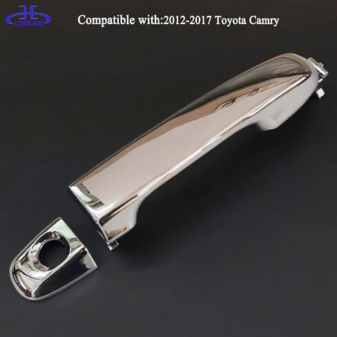 Chrome Exterior Door Handle for Toyota Camry 2012 2013 2014 2015 2016 2017, for Front Left Driver Side Door in Saudi Arabia
