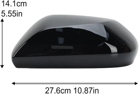 Left Glossy Black Rear View Exterior Side Mirror Cover Cap Trim Compatible With Toyota Camry 2018-2023 Driver Side 87945-06130 in Saudi Arabia