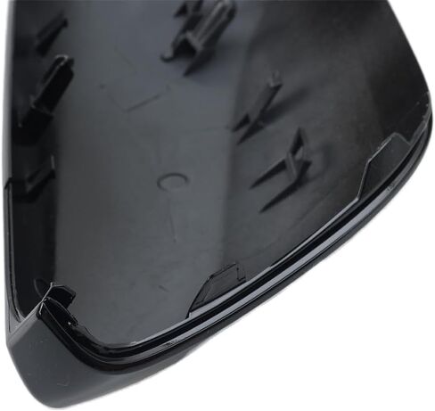 Left Glossy Black Rear View Exterior Side Mirror Cover Cap Trim Compatible With Toyota Camry 2018-2023 Driver Side 87945-06130 in Saudi Arabia