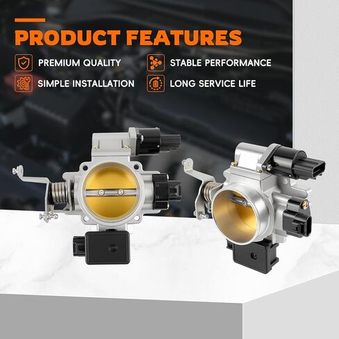 53032023AC Throttle Body with Manifold Pressure Sensor and Throttle Position Sensor and Idle Control Valve Compatible with Jeep Cherokee Grand Cherokee Wrangler 1998-2001 in Saudi Arabia