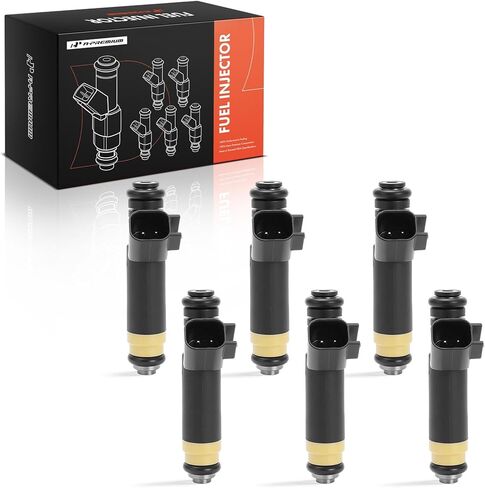 A-Premium 1 Hole Set of 6 Fuel Injectors Compatible with Ford Freestar & Mercury Monterey, 2006 2007, 3.9L 4.2L in Saudi Arabia