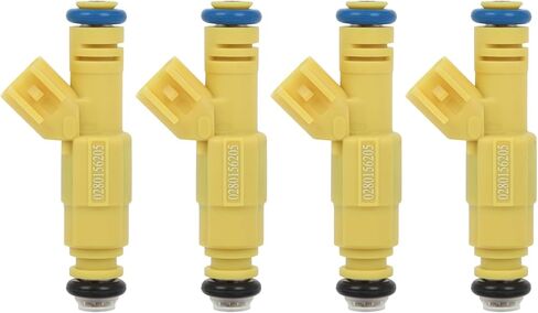 حاقن الوقود 4 فتحات مناسب 2004-2006 لفورد رينجر 2.3L 2003-2006 لمازدا لـ B2300 2.3L استبدال الجزء FJ464 FJ821 0280156205 1F7013250 4L5Z9F593AA مجموعة حاقن الوقود من 4 in Kuwait