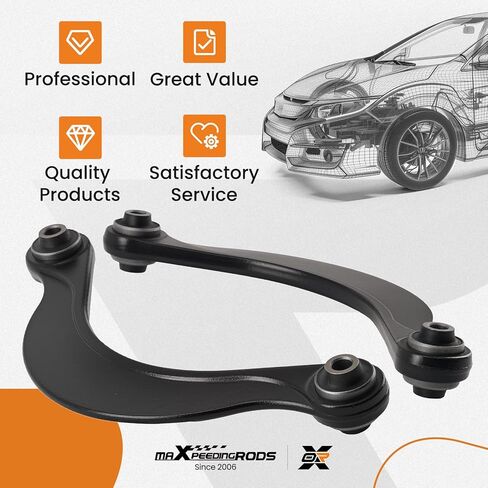 2Pcs RK641942 Rear Upper Control Arms for Ford Fusion 2006-2012 Mercury Milan 2006-2011 Lincoln MKZ 2007-2012 Lincoln Zephyr 2006 in Saudi Arabia