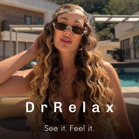 DrRelax نظارات شمسية مستطيلة صغيرة للنساء إطار نصف معدني عتيق نظارات شمسية للقيادة 90's Y2k مستطيلة in Kuwait