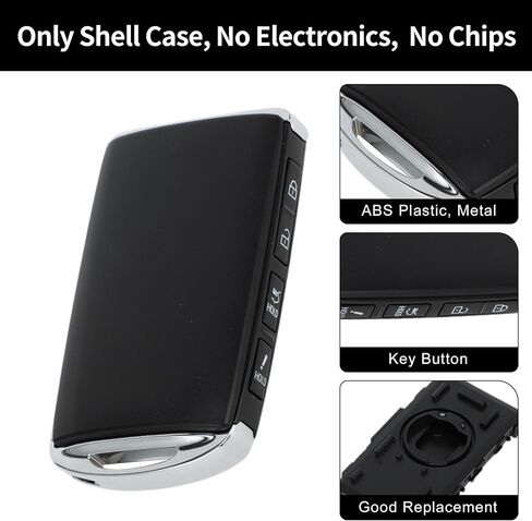 X AUTOHAUX مفتاح شل حالة دخول بدون مفتاح مفتاح بعيد فوب استبدال حالة لمازدا CX-5 2019-2023 لمازدا CX-9 2019-2023 4 أزرار WAZSKE13D03 in Kuwait