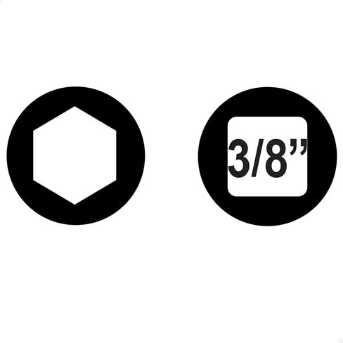 VEGA Hex 8mm Socket Bit. Professional Grade 3/8" Square Drive Allen Hex 8mm Bit Socket. 228H080SB in Kuwait