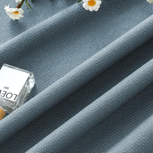 PrinceDeco 100% Blackout Curtains for Bedroom 63 Inches Long, Grommet Living Room Drapes, Thermal Insulated Blackout Curtains 2 Panels Set,Jacquard-Woven,55" W x63 L, Sage in Kuwait