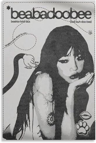 Aovtysa Beabadoobee Canvas Poster Wall Decorative Art Painting Living Room Bedroom Decoration Unframe-style08x12inch(20x30cm) in Kuwait