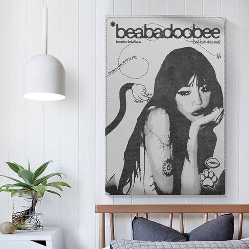 Aovtysa Beabadoobee Canvas Poster Wall Decorative Art Painting Living Room Bedroom Decoration Unframe-style08x12inch(20x30cm) in Kuwait
