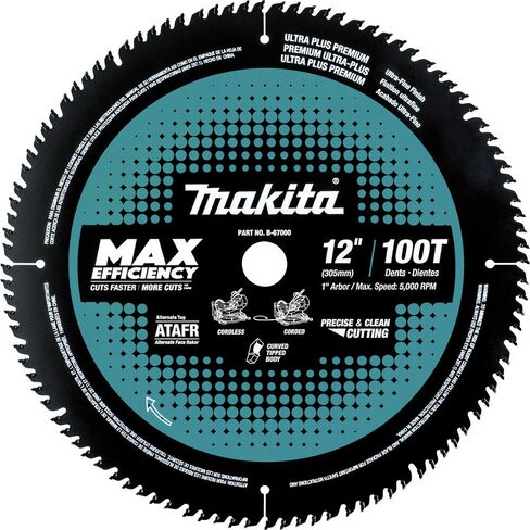 Makita B-67000 12" 100T Carbide-Tipped Max Efficiency Miter Saw Blade in Kuwait