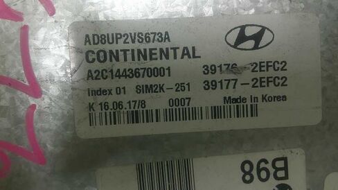 وحدة التحكم في المحرك ECM 2.0L تناسب 17-18 متوافقة مع Hyundai Elantra 39177-2EFC2 391772EFC2 in Saudi Arabia