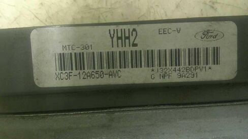 Engine ECM Control Module 99 Compatible with Ford F450SD Pickup XC3F-12A650-AVC XC3F12A650AVC in Saudi Arabia