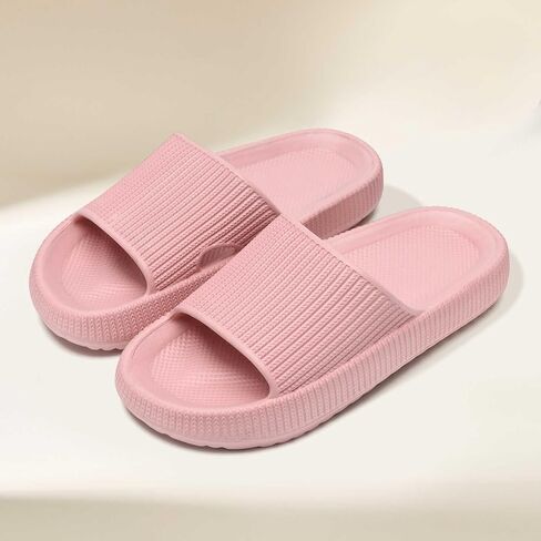 Cloud Slides for Kids Pillow Slippers Super Soft Comfy Beach Pool Slippers, Toddler/Little Sandals for Girls Boys Waterproof Non-Slip Shower Indoor Outdoor Shoes in Saudi Arabia