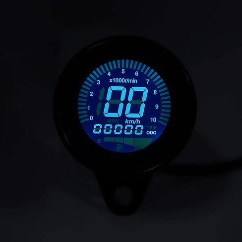 CHICIRIS Digital Tachometer Tachometer Digital LEDs of Stable Level Measurement Motorcycles Performance for Safe Driving in Saudi Arabia