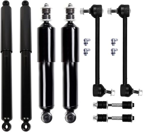 Struts Shock suspension kit For Nissan Xterra 2000 2001 2002 2003 2004 Complete Strut Assembly with 344015 344043 344469 K90389 K90664 Auto Shocks - 6pcs in Kuwait