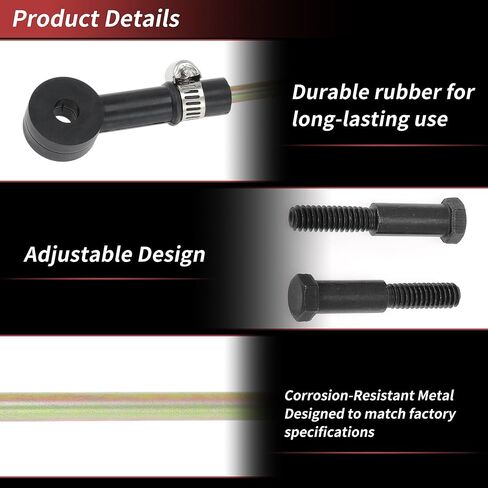 No.48100225 19.1"-19.7" Height Control Valve Adjustable Linkage Rod Kit for Volvo VNL 670 Gen 1 1996-2003 for Semi-truck Heavy Commercial Vehicles in Saudi Arabia
