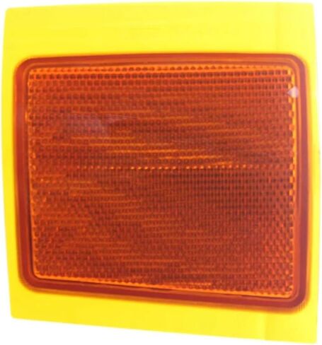 Side Reflector For Chevrolet C1500 K1500 1994 To 1999 C2500 K2500 1994 To 2000 Front Right Side, Amber, Plastic GM2551143 5977460 in Saudi Arabia