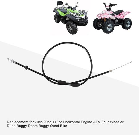 GOOFIT 31.5" Throttle Cable for 70cc 90cc 110cc Horizontal Engine Chinese ATV Four Wheeler Dune Buggy Doom Buggy Quad Bike in Saudi Arabia