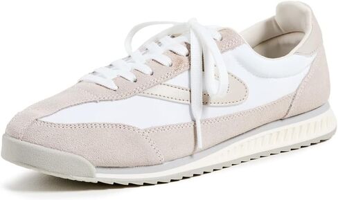 TRETORN Women's Rawlins Casual Lace-Up Sneakers, White/Pink/Orange, 8.5 in Kuwait