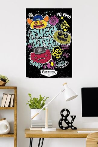 Fuggler - ملصق حائط Fugg Life، مقاس 34 بوصة × 22.4 عرض، إصدار غير مؤطر in Saudi Arabia