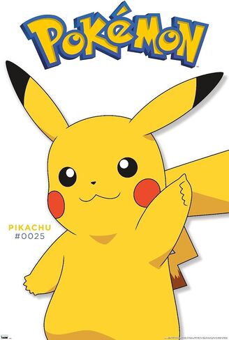 Pokémon - Pikachu Feature Series Wall Poster, 34L" x 22.4W", Unframed Version in Saudi Arabia