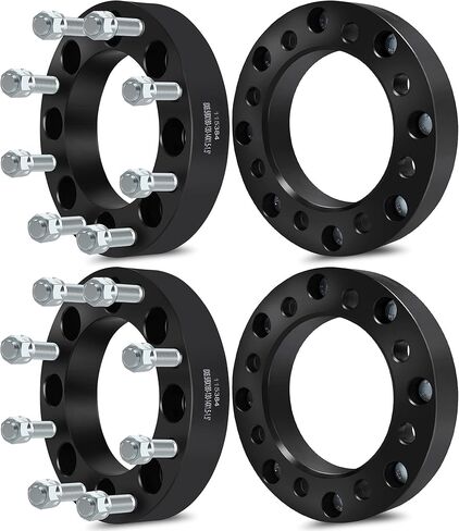 SCITOO 4PCS 8x6.5 to 8x180 Wheel Adapters 1.5 inch 14x1.5 Studs fit for 2001-2010 for Silverado 2500HD 2001-2007 for Silverado 3500 Wheel Adapters Kit 8x165.1mm to 8x180mm 130mm Center Bore 8 Lug in Saudi Arabia