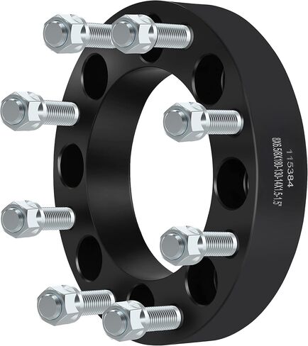 SCITOO 4PCS 8x6.5 to 8x180 Wheel Adapters 1.5 inch 14x1.5 Studs fit for 2001-2010 for Silverado 2500HD 2001-2007 for Silverado 3500 Wheel Adapters Kit 8x165.1mm to 8x180mm 130mm Center Bore 8 Lug in Saudi Arabia