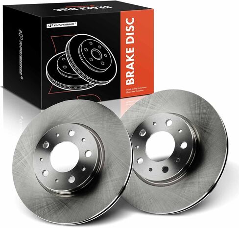 A-Premium 11.02 inch (280mm) Front Vented Disc Brake Rotors Compatible with Select Volvo Models - C70 1998-2004, S90 1997-1998, 850 1994-1997, 960 1995-1997, S70 1998-2000, V70, V90, 2-PC Set in Saudi Arabia