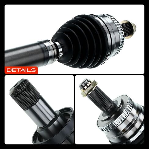 مجموعة عمود المحور CV A-Premium متوافقة مع Land Rover Range Rover 2003-2012، V8 4.2L 4.4L 5.0L، جانب السائق الأيسر الأمامي in Saudi Arabia