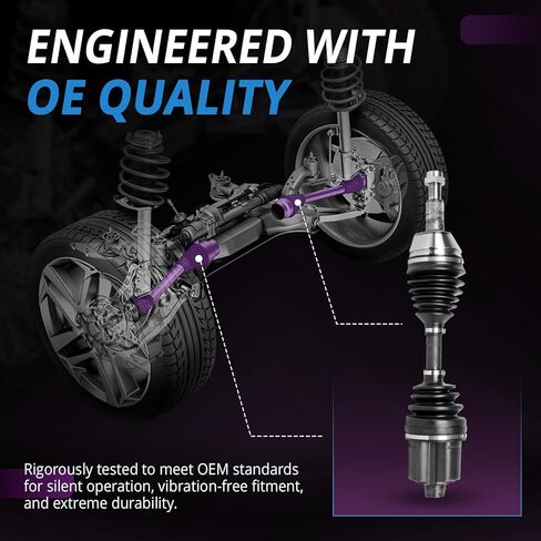 Front CV Axle Replacement for 1997 1998 1999 2000 2001 2002 2003 2004 Chevrolet Malibu, 2004 2005 Chevy Classic, for Pontiac Grand Am, Oldsmobile Cutlass Alero, Driver and Passenger Side in Saudi Arabia