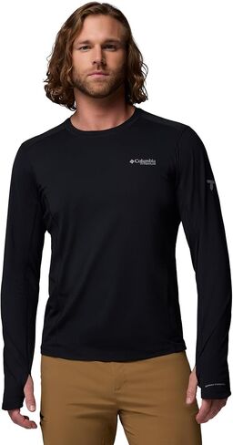 Columbia Men's Diamond Peak Pro Long Sleeve Crew in Saudi Arabia