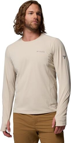 Columbia Men's Diamond Peak Pro Long Sleeve Crew in Saudi Arabia