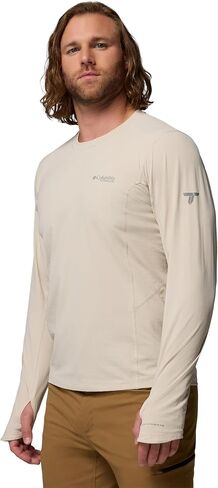 Columbia Men's Diamond Peak Pro Long Sleeve Crew in Saudi Arabia