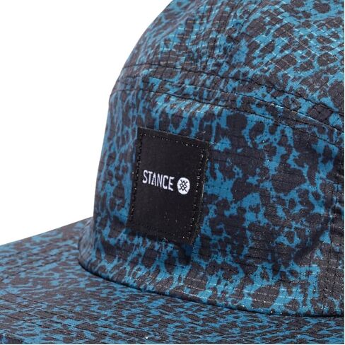 Stance Kinectic 5 Panel Adjustable Cap - Blue Black in Saudi Arabia