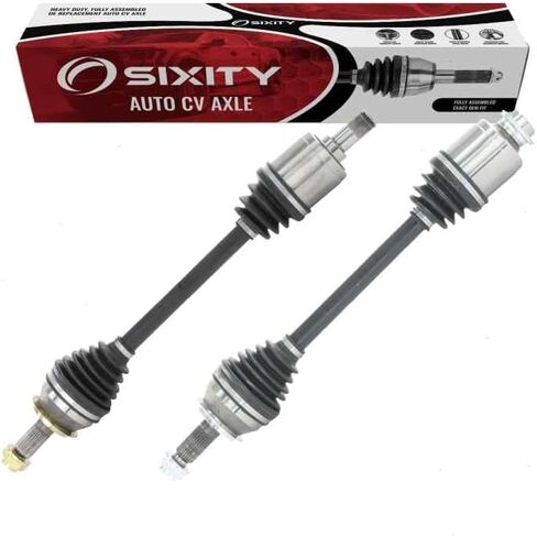 Sixity Auto 2 pc Front CV Axle Kit compatible with Honda CR-V 2002-2006 - Pair Left Right Driver Passenger Complete Axle Shaft Assembly in Saudi Arabia
