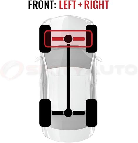 Sixity Auto 2 pc Front CV Axle Kit compatible with Honda CR-V 2002-2006 - Pair Left Right Driver Passenger Complete Axle Shaft Assembly in Saudi Arabia
