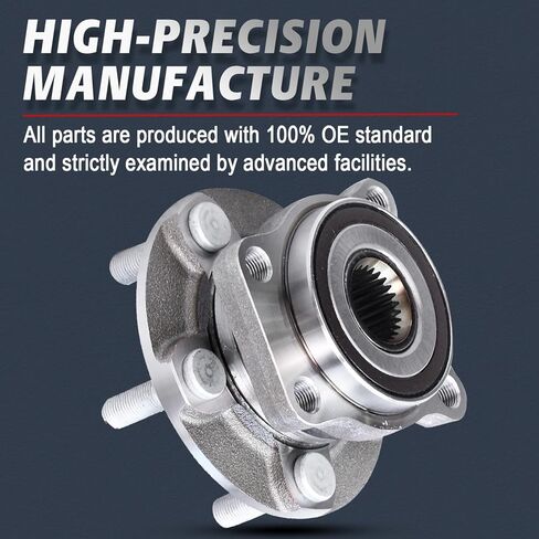 ALLCOMBO Front CV Axle Wheel Bearing Hub for 2009 2010 2011 2012 2013 Subaru Forester, 2011 2012 2013 2014 Impreza, 2007 2008 2009 Subaru Legacy, 2013 2014 WRX XV Crosstrek Assembly Kit Replacement in Saudi Arabia