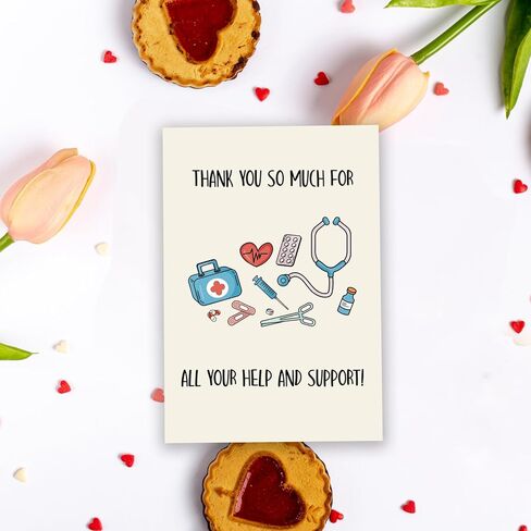 Cute Thank You Appreciation Card Gift for Doctor Nurse, Cute Nursing Preceptor Gifts, Gratitude Card for Doctor Nurse, Doctor Day for Him her in Saudi Arabia