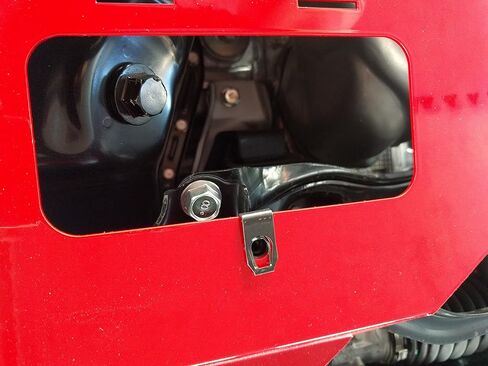 RED TBW Aluminum Under Tray Skid Plate for 2015+ Subaru STI in Saudi Arabia