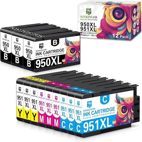 20-Pack 250 251 Ink Cartridges for Canon PGI-250XL CLI-251XL 250 251 Grey Ink Work for Canon Pixma iP8720 MG7120 MG7520 MG6320 Printer (5PGBK/3BK/3C/3M/3Y/3GY) in Saudi Arabia