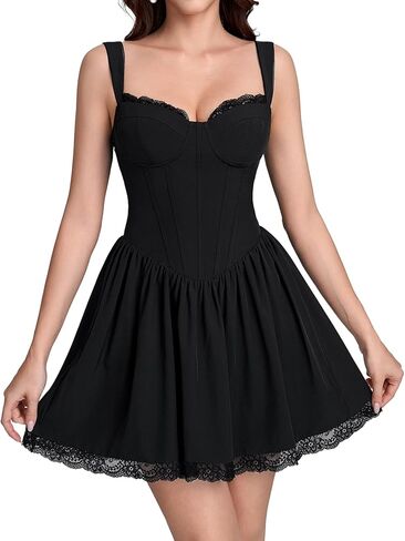 Lace Corset Floral Mini Dress 2026 Summer Short Graduation Dresses for Women in Saudi Arabia