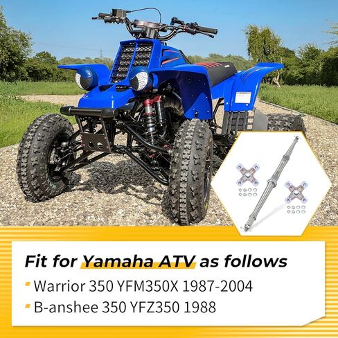 M MATI Rear Axle Shaft & Wheel Hubs Kit for Yamaha Warrior 350 YFM350X B-anshee 350 YFZ350 1987-2004 3GD-25381-00-00 1PE-F53K0-00-00 in Kuwait