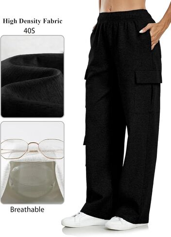 Inno 28 "31" 34 "36" إمرأة البضائع Sweatpants Y2K عادية فضفاض بنطال ذو قصة أرجل واسعة قطن عداء ببطء موضة 2026 عصري in Saudi Arabia