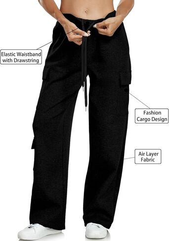 Inno 28 "31" 34 "36" إمرأة البضائع Sweatpants Y2K عادية فضفاض بنطال ذو قصة أرجل واسعة قطن عداء ببطء موضة 2026 عصري in Saudi Arabia