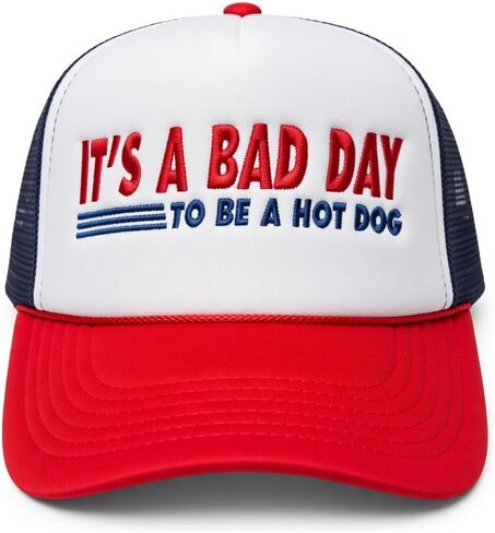 Catnip Clipart | It's a Bad Day to be a hot Dog | Foam Trucker hat in Kuwait