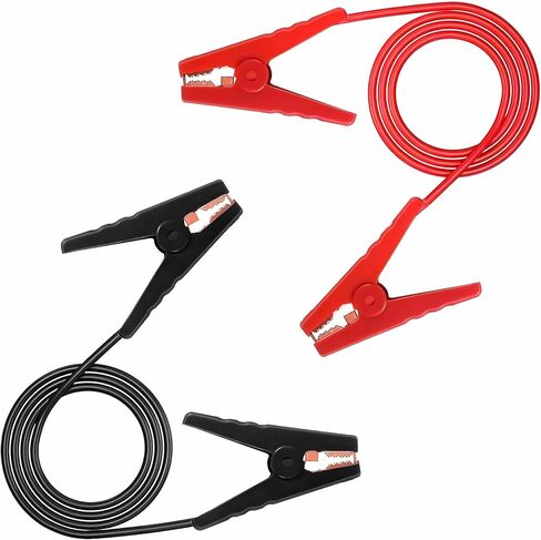 Alligator Clip car Jump Start Cable Jumper Cables for Car Battery Jumper Cables with Alligator Clips 10AWG 5.9ft for Cars, Motorcycles etc.(Y-Y 10A 1.8m) in Saudi Arabia